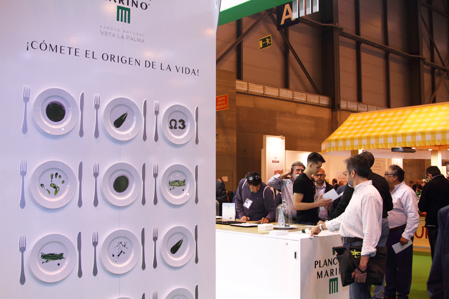 Stand de Plancton Marino en Salón de Gourmets 2015