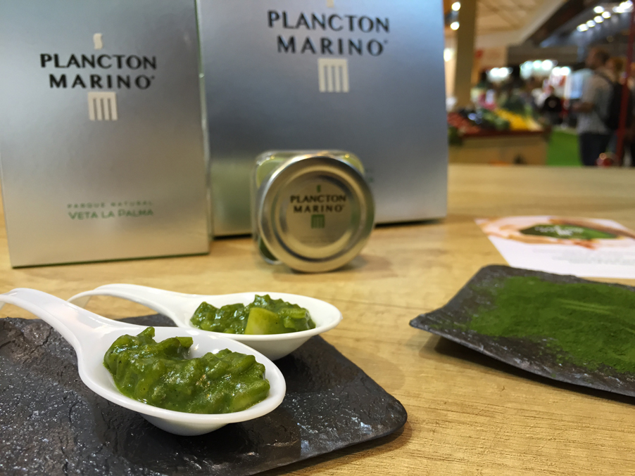 Risoto de Planton Marino y producto